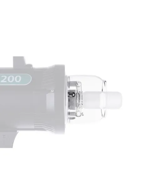 QUADRALITE Glass Dome for Flash Pulse | D'Aponte | Flash Tubes and Modeling Lamps 2