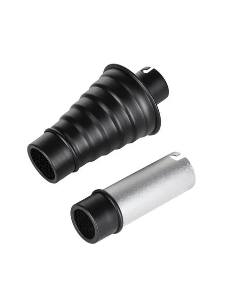 QUADRALITE Reporter Snoot Reflector with Grid | D'Aponte | Parables