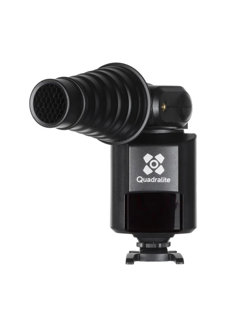 QUADRALITE Reporter Parabola Snoot C/Griglia