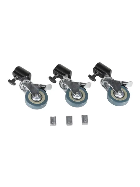 QUADRALITE Wheels Set for Stands | D'Aponte | Stand and Light Boom Stand 2