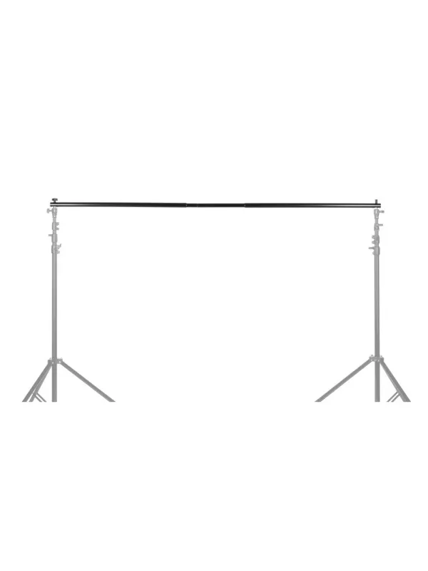 QUADRALITE Black Telescopic Rod for Backdrop Support | D'Aponte | Supports and Backdrop Holder Systems