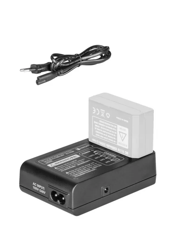 QUADRALITE Stroboss 60evo Carica Batteria equivalente Godox VC-18