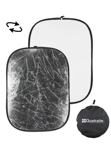QUADRALITE Reflective Panel Silver/White 95X125cm | D'Aponte | Reflective and diffusing panels