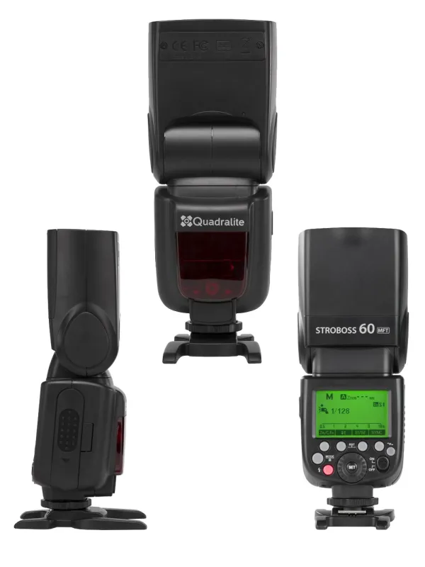 QUADRALITE Stroboss  60MFT Kit equivalente Godox V860IIO Ving