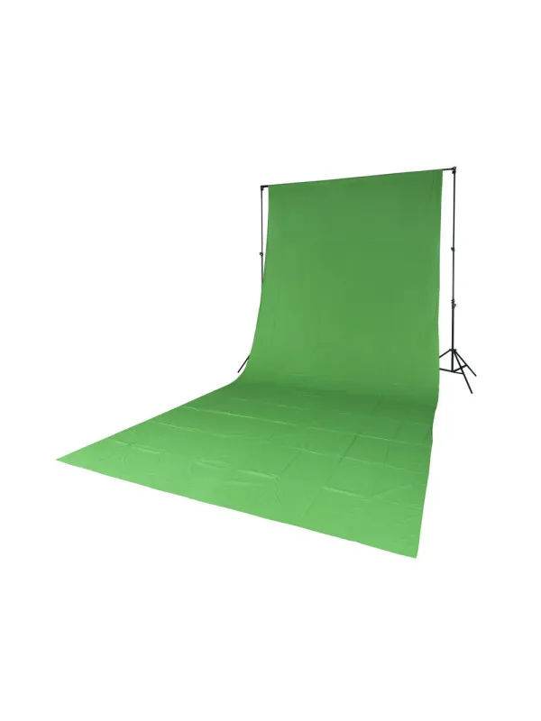 D'APONTE GREEN COTTON BACKDROP 285X600cm | D'Aponte | Drape One Color - OC