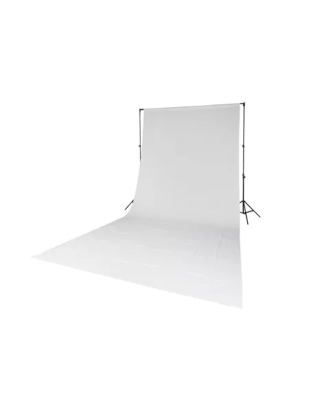 D'APONTE WHITE COTTON BACKDROP 285X600cm | D'Aponte | Drape One Color - OC