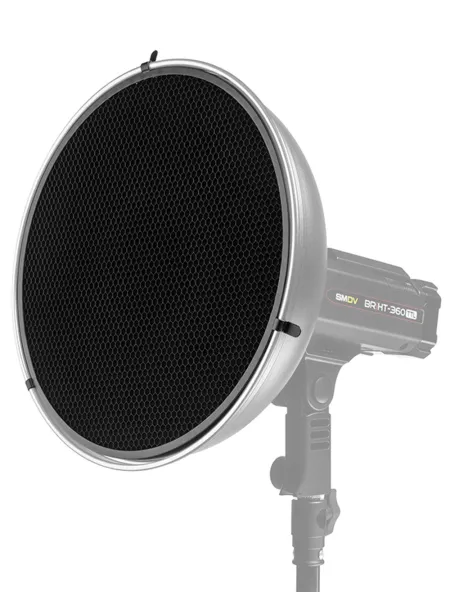 SMDV BRiHT-360 Beauty Dish Reflector, Grid | D'Aponte | Parables