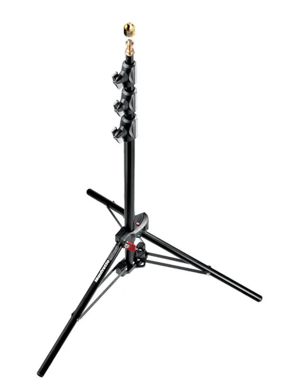 MANFROTTO 1051BAC Stativo Mini Compact Alu Nero Pneumatico