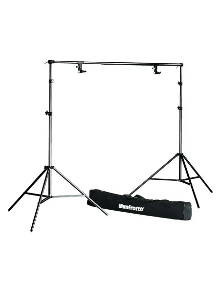 MANFROTTO 1314B Kit Portafondali in Alluminio Nero