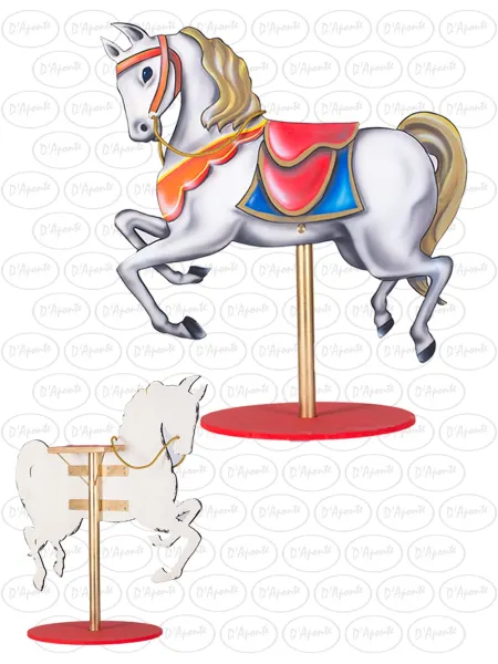 DAPONTE P546 CAROUSEL HORSE | D'Aponte | Photo Props 2