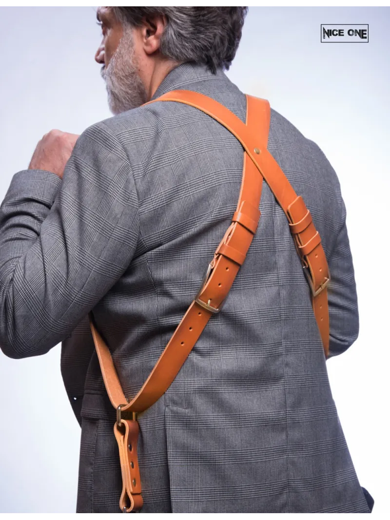 NICE ONE Shoulder Strap M Double Cognac | D'Aponte | Shoulder, Camera Strap and Accessories