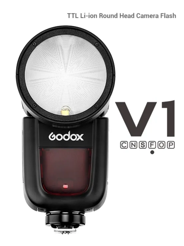GODOX V1F Flash Speedlite for Fuji | D'Aponte | Portable Flash, Speedlite and Accessories