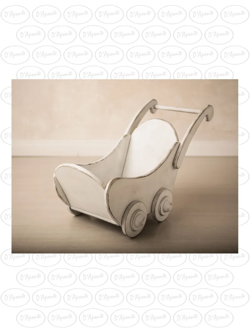 D'APONTE NEWBORN NB005 WHITE WHEELCHAIR | D'Aponte | Newborn Accessories