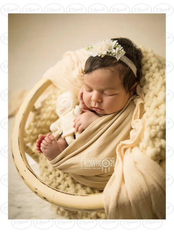 D'APONTE NEWBORN NB016 ROUND BOX | D'Aponte | Newborn Accessories