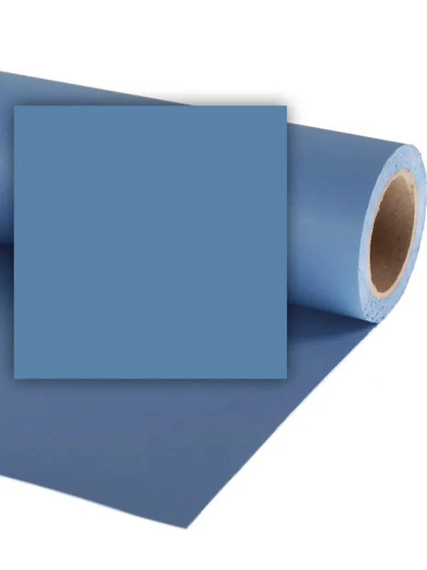 COLORAMA Paper Backdrop 1,36X11m China Blue | D'Aponte | Fondale in Carta 1.36x11m