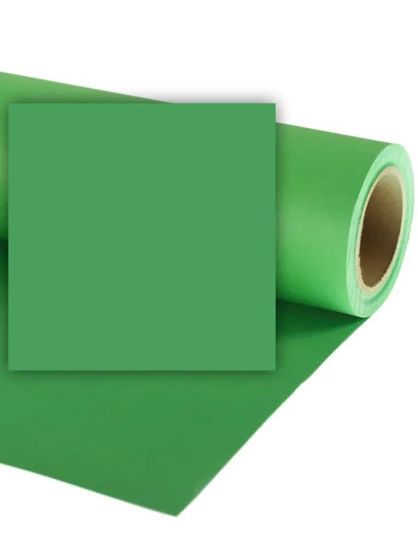COLORAMA Paper Backdrop 1,36X11m Chromagreen | D'Aponte | Fondale in Carta 1.36x11m
