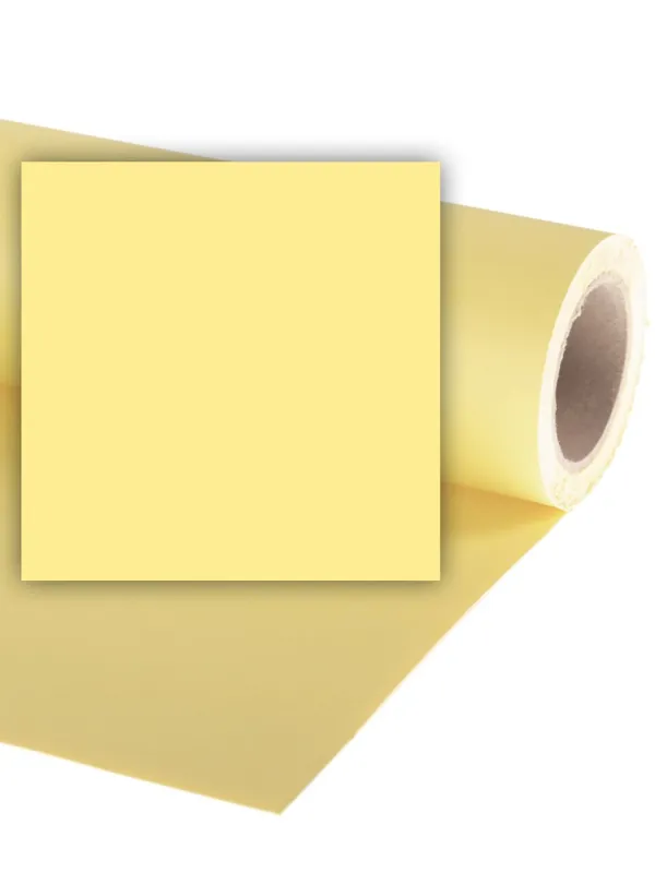 COLORAMA Paper Backdrop 1,36X11m Lemon | D'Aponte | Fondale in Carta 1.36x11m