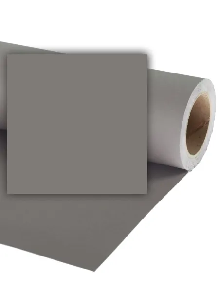 COLORAMA Paper Backdrop 1,36X11m Mineral Grey | D'Aponte | Fondale in Carta 1.36x11m