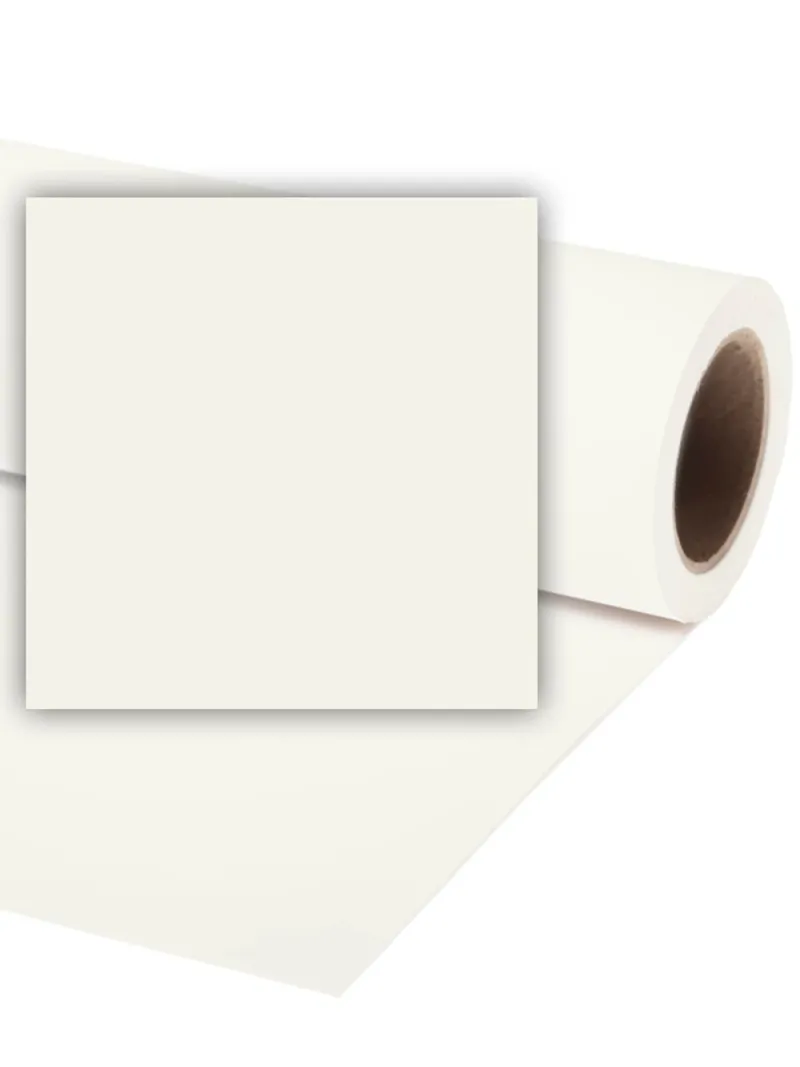 COLORAMA Paper Backdrop 1,36X11m Polar White | D'Aponte | Fondale in Carta 1.36x11m