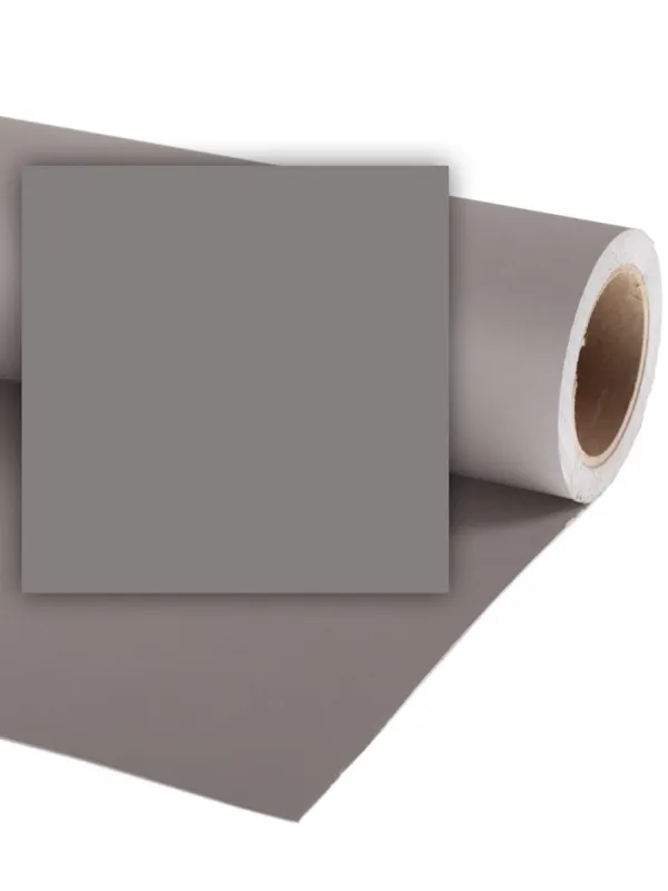 COLORAMA Paper Backdrop 1,36X11m Smoke Grey | D'Aponte | Fondale in Carta 1.36x11m
