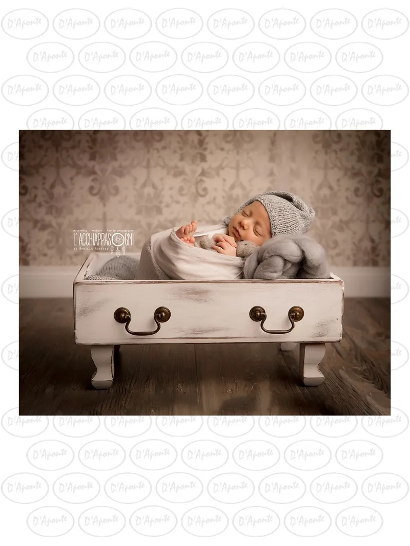 D'APONTE NEWBORN NB001 VINTAGE DRAWER | D'Aponte | Newborn Accessories