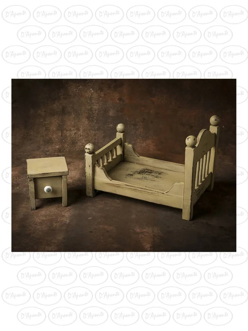 D'APONTE NEWBORN NB017 LETTINO E COMODINO