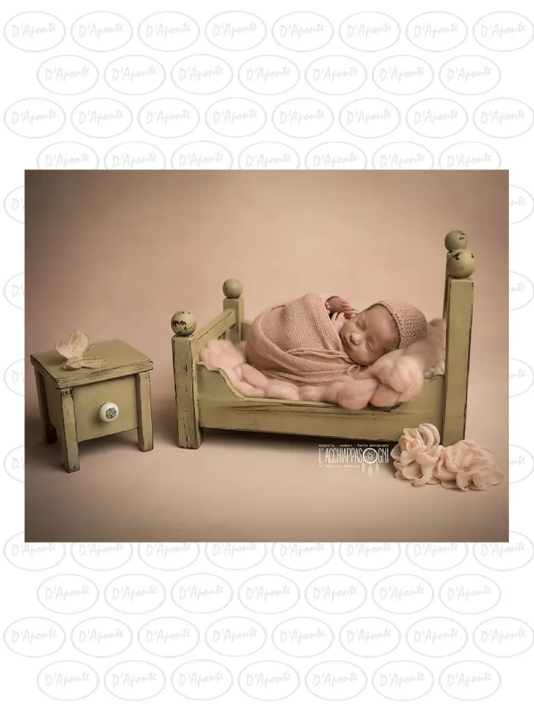 D'APONTE NEWBORN NB017 LETTINO E COMODINO