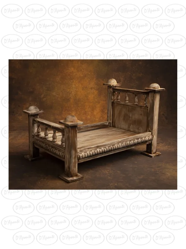 D'APONTE NEWBORN NB018 BED AND EDGED WARDROBE | D'Aponte | Newborn Accessories