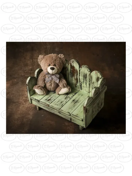 D'APONTE NEWBORN NB019 GREEN BENCH | D'Aponte | Newborn Accessories